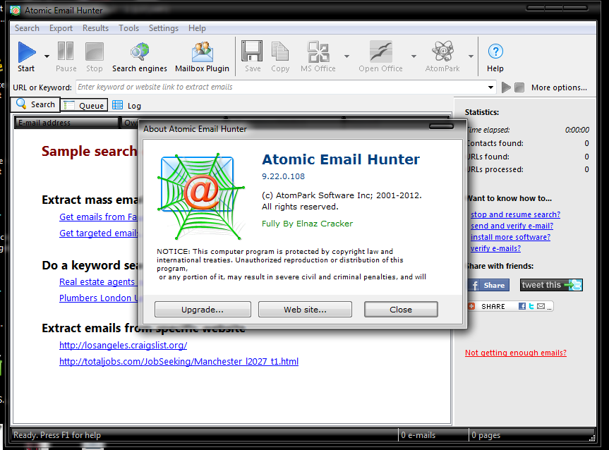 atomic email hunter serial key